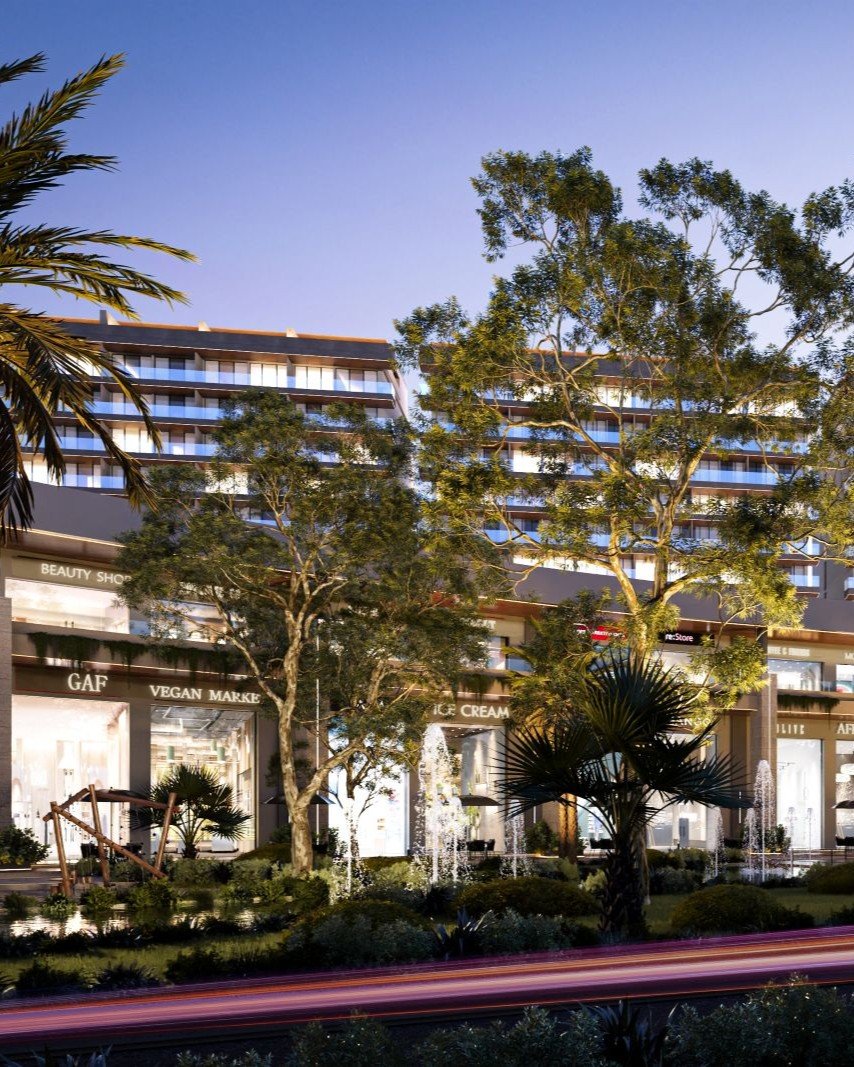 Área comercial abierta