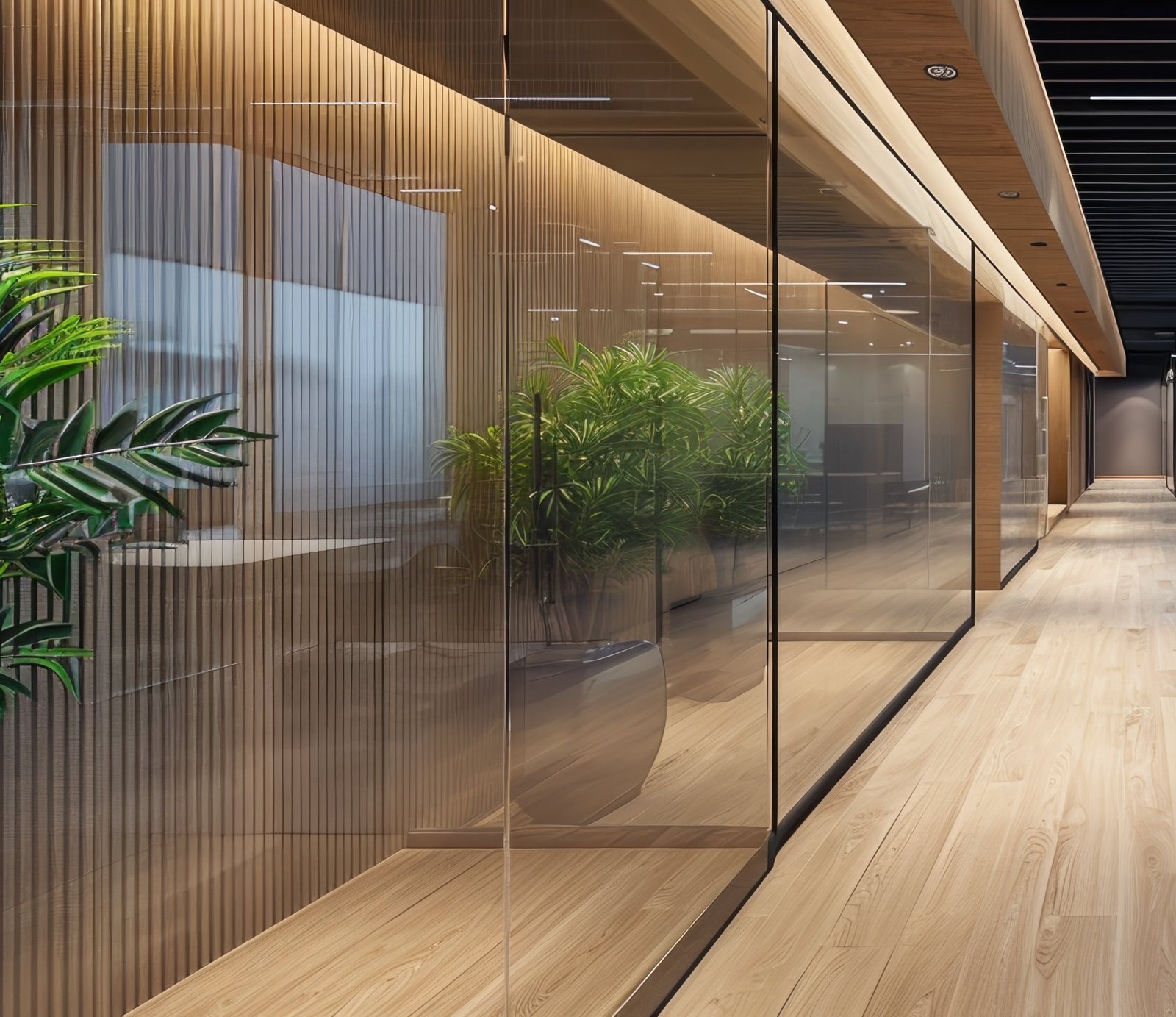 Puertas y cristales de vidrio templado